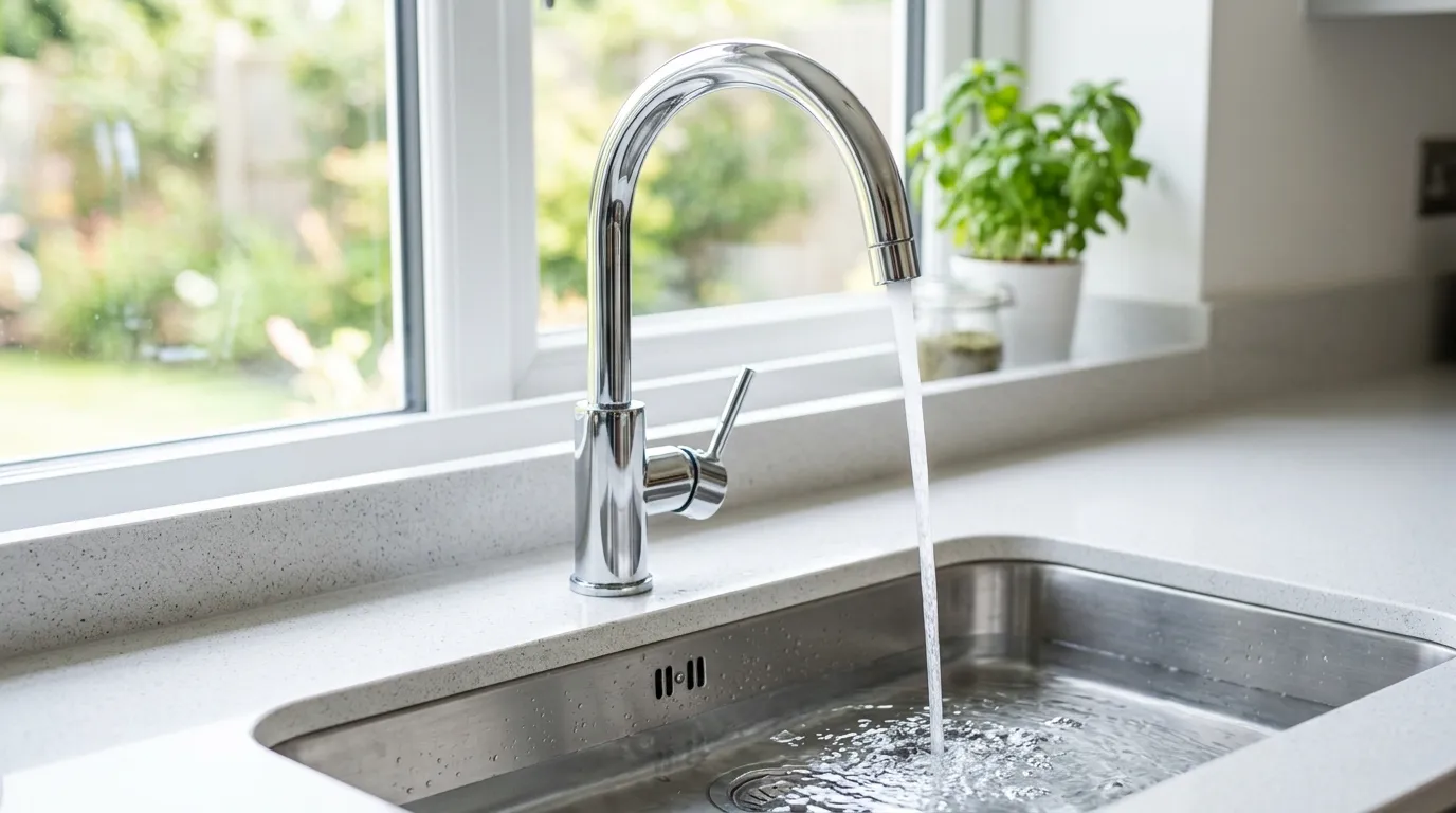 Local Plumbing Master Pros same day plumber fixing a faucet in Southport, CT